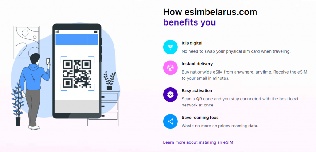 How esimbelarus.com benefits you